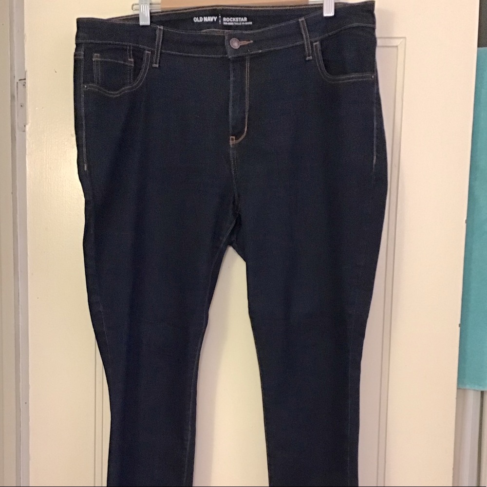 Old Navy Rockstar Mid-Rise Jeans Sz 18 - Picture 6 of 8